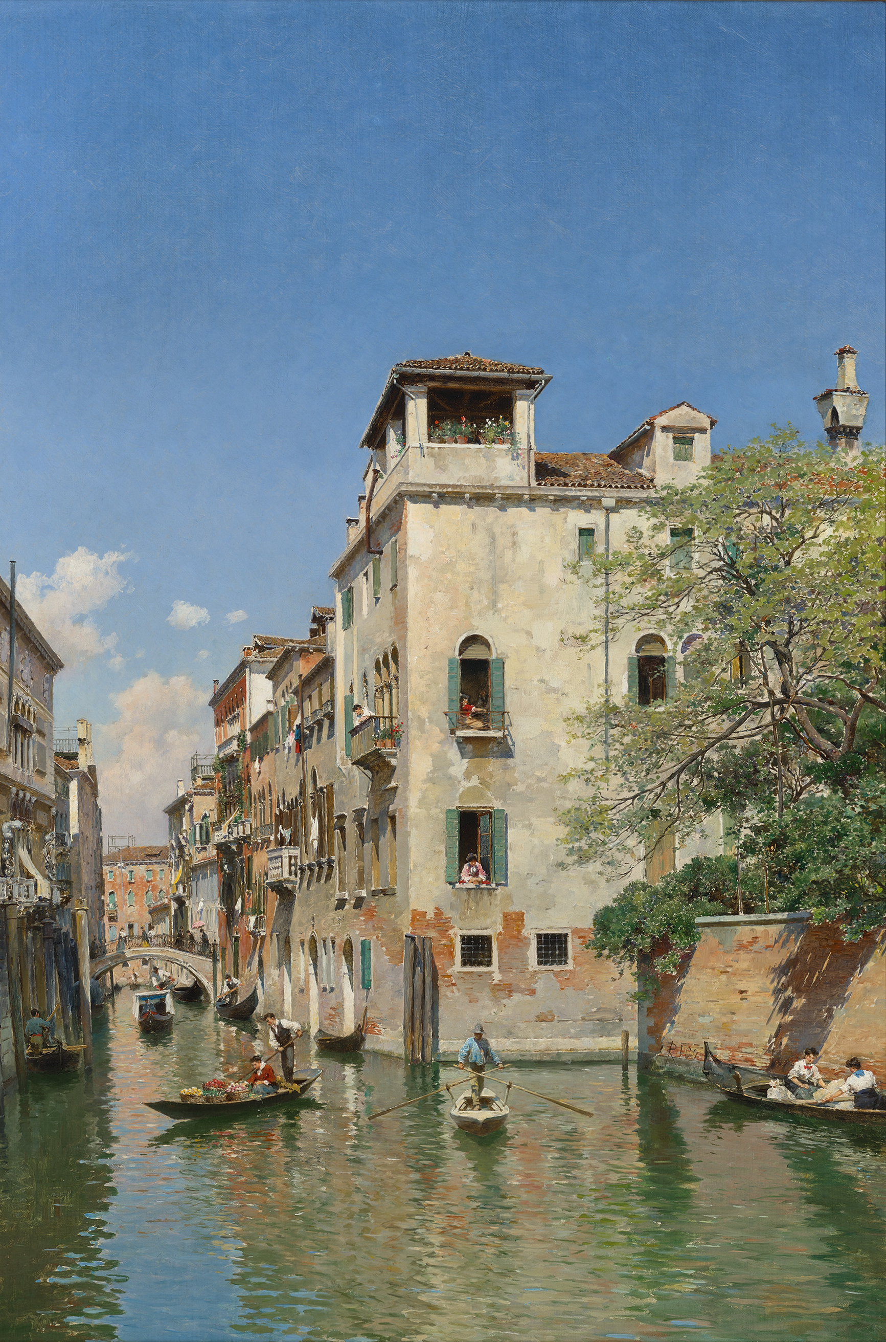 A canal in Venice